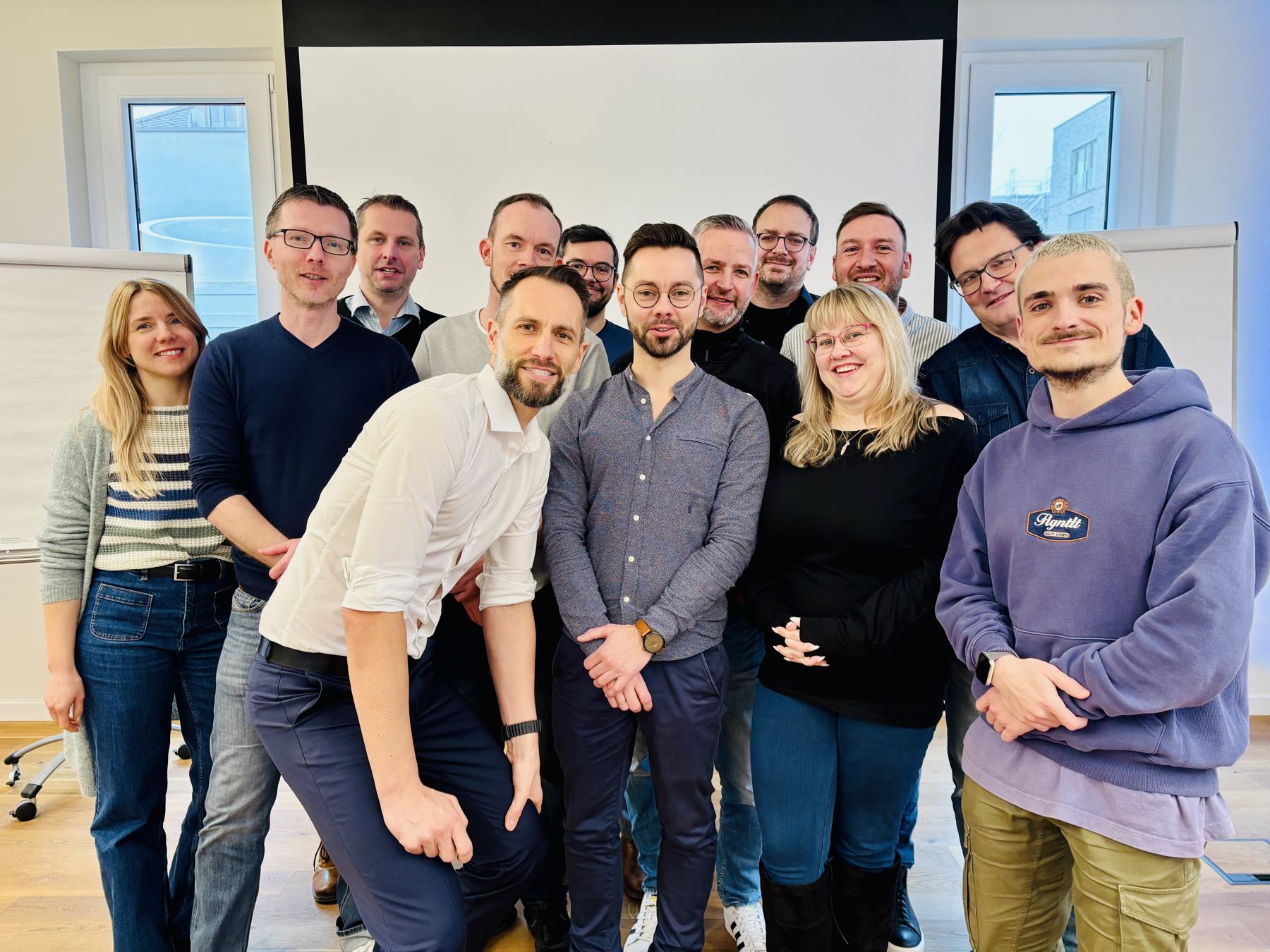 Trainingsgruppe im Seminarraum